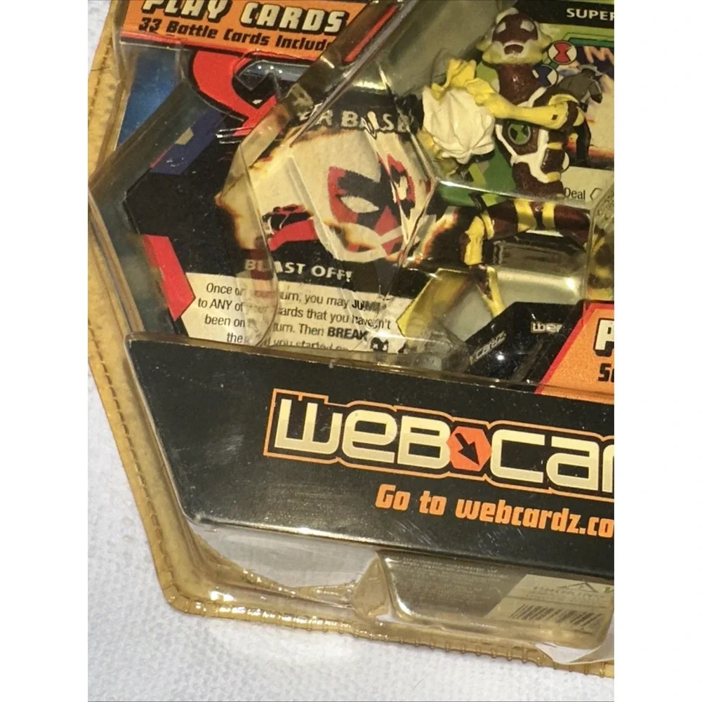 Ben 10 Alien Force - Alan as Heatblast‎ WebCardz & Figure A17
